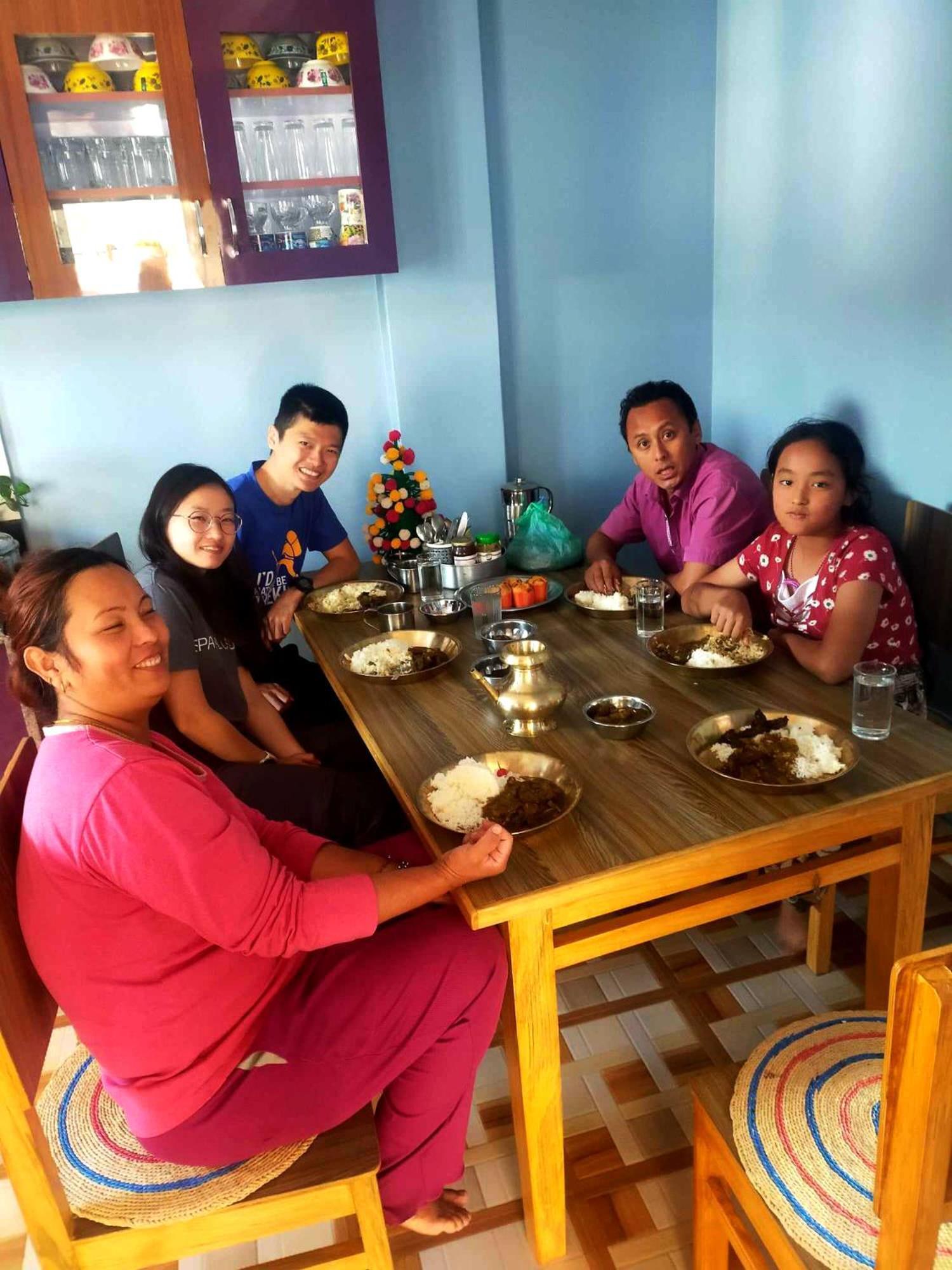 Peace Homestay Kathmandu Luaran gambar