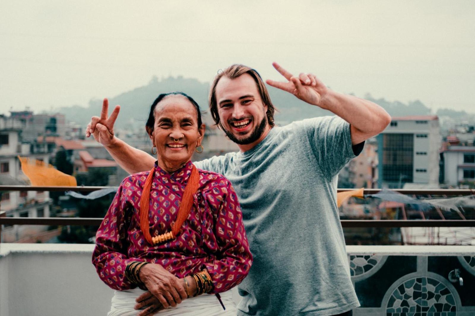 Peace Homestay Kathmandu Luaran gambar