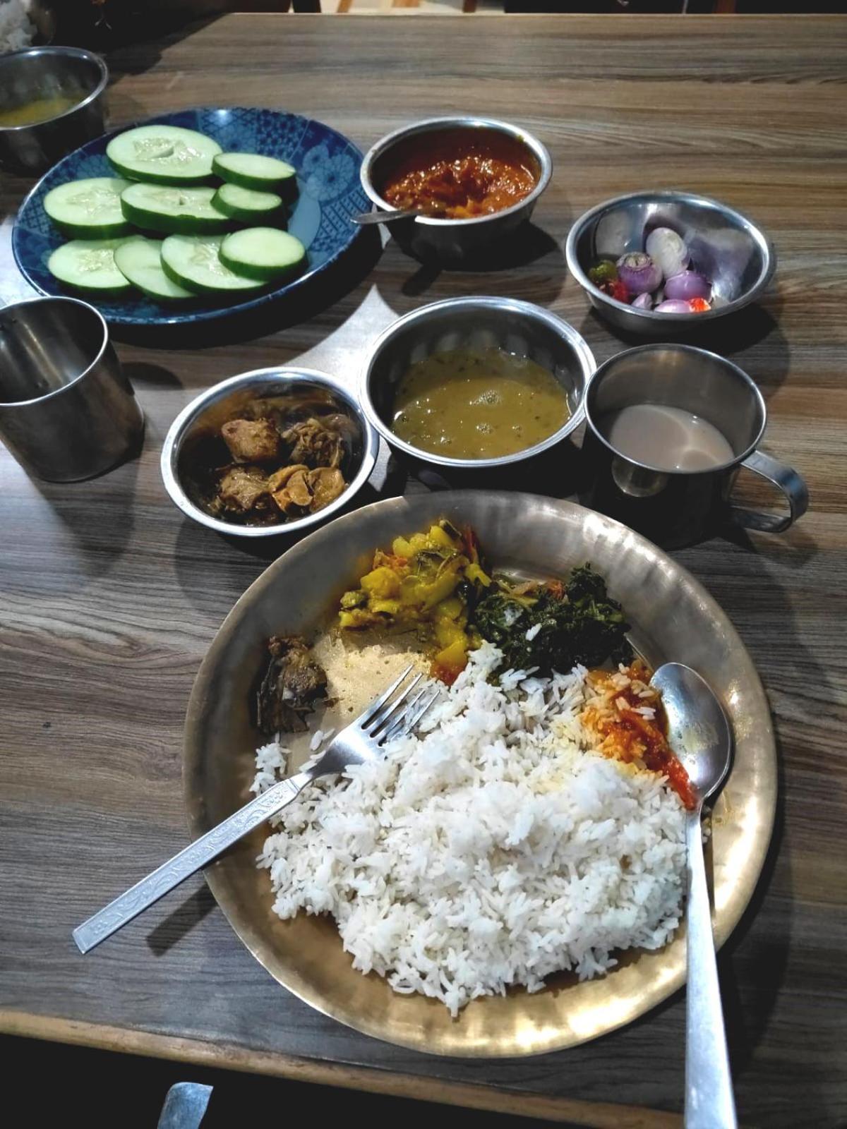 Peace Homestay Kathmandu Luaran gambar