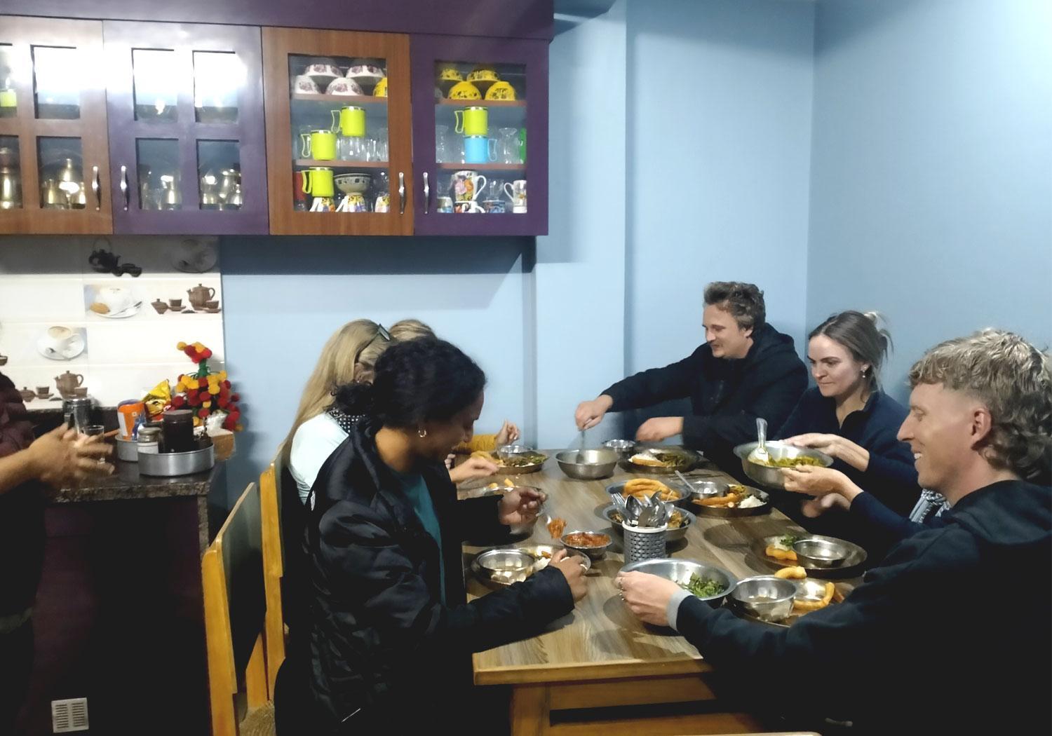 Peace Homestay Kathmandu Luaran gambar